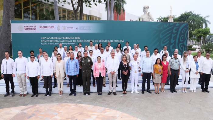 Titulares de Seguridad Pública celebran plenaria con Presencia del Gabinete de Seguridad Nacional y Legisladores