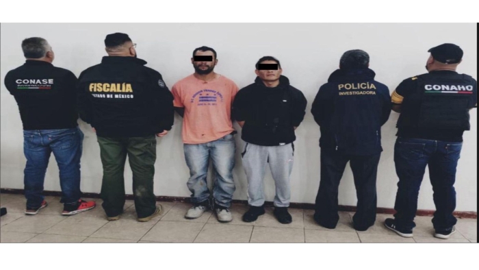 Detienen por homicidio, extorsión y narcomenudeo a 23 personas en el Estado de México