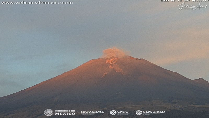 Semáforo de Alerta volcánica se mantiene en AMARILLO FASE 2