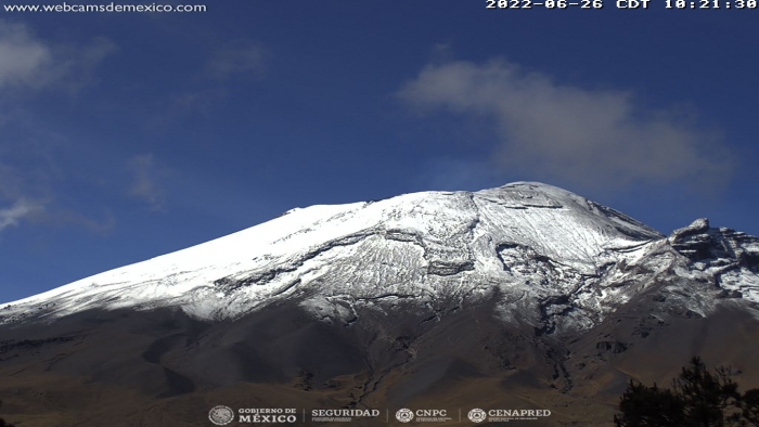 Popocatépetl genera 19 exhalaciones