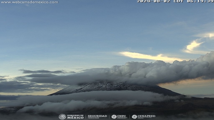 Exhorta CEANPRED a no acercarse al volcán