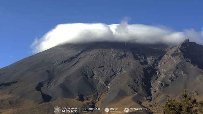 Presenta Popocatépetl peligro por caída de fragmentos balísticos