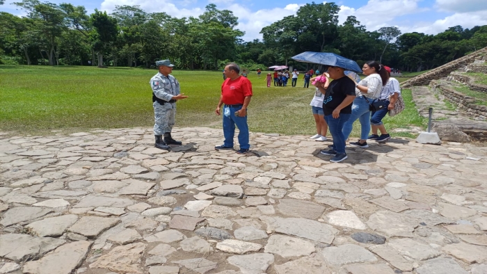 Realiza Guardia Nacional recorridos de seguridad en zonas arqueológicas de Veracruz y Puebla