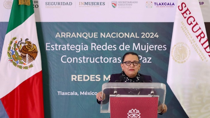 Rosa icela rodriguez, mucpaz, seguridad, tlaxcala, constructoras de paz