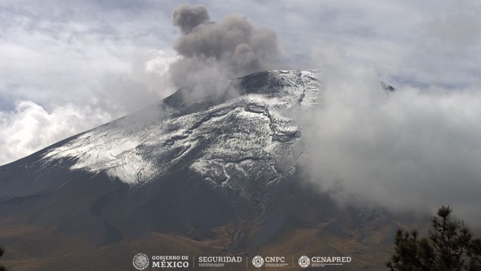 Cenapred Registra 162 Exhalaciones Del Volcán Popocatépetl