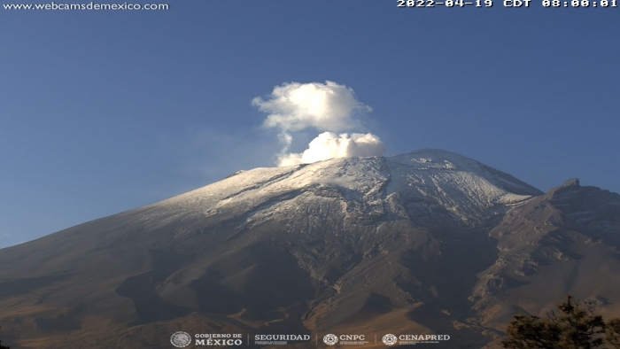 Llama CENAPRED a no acercarse al Popocatépetl