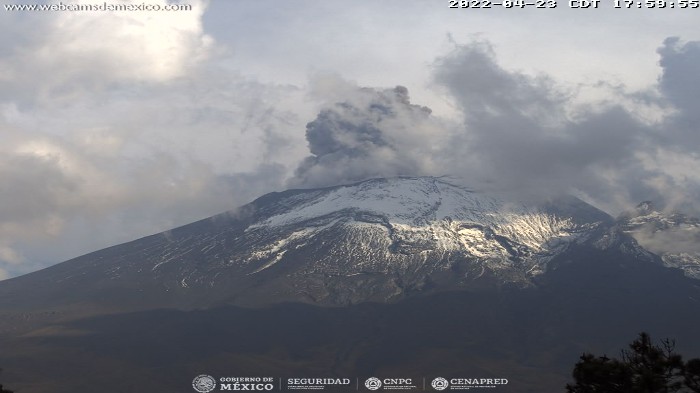 Advierten sobre flujos de lodo y escombros en Popocatépetl