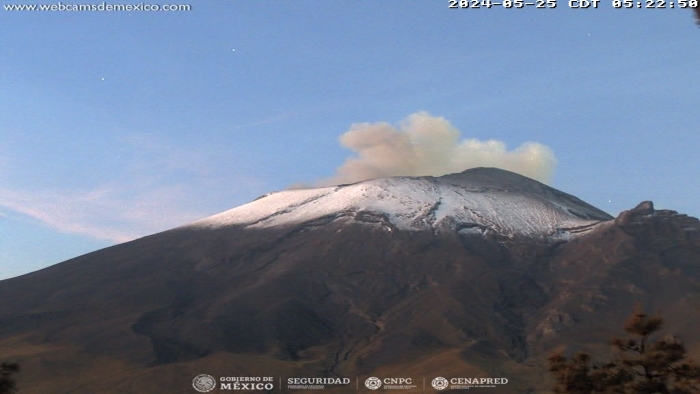 Exhorta CEANPRED a no acercarse al volcán