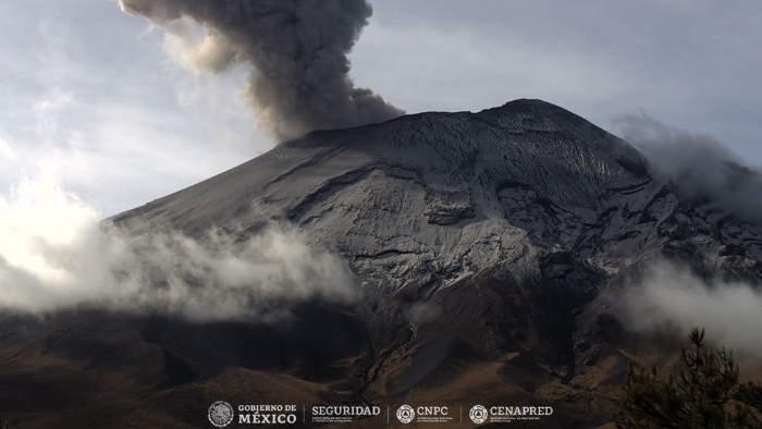 CENAPRED registra dos sismos volcanotectónicos