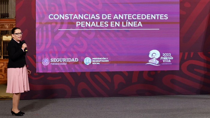 Se emiten más de 279 mil constancias de antecedentes penales en línea: SSPC