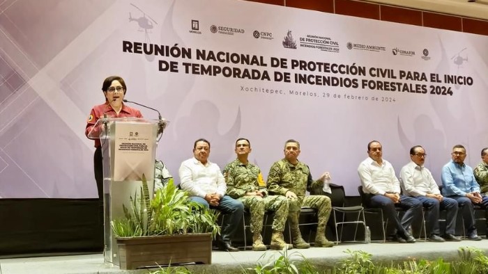 Coordinan esfuerzos federación, estados y municipios para la prevención y combate de incendios forestales 2024