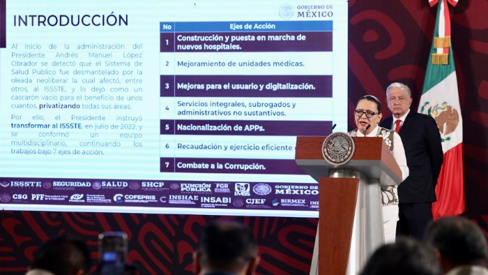 Inversión de 30.4 mil millones para la transformación del ISSSTE