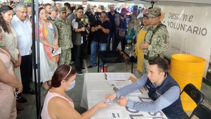 Inician Ferias de Paz con Desarme Voluntario en Ciudad Valles, SLP