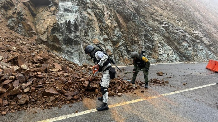 En Guerrero y Oaxaca, Guardia Nacional aplica Plan GN-A tras impacto del huracán John