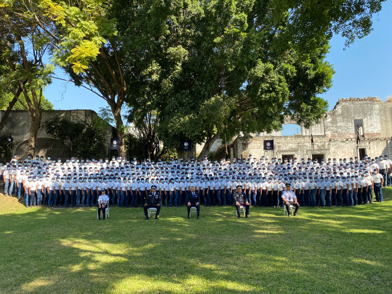 Se gradúan 348 cadetes para ser guardias de Protección Federal