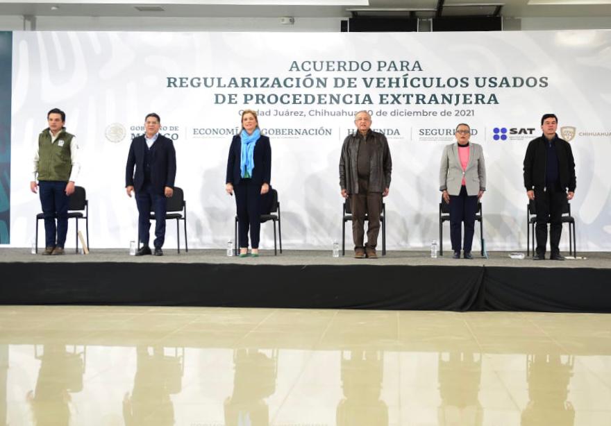 Mejorar seguridad fronteriza, objetivo de la regularización de autos usados de procedencia extranjera: SSPC  