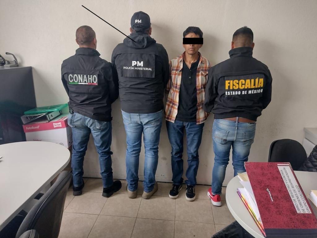 Capturan a hombre acusado de doble feminicidio