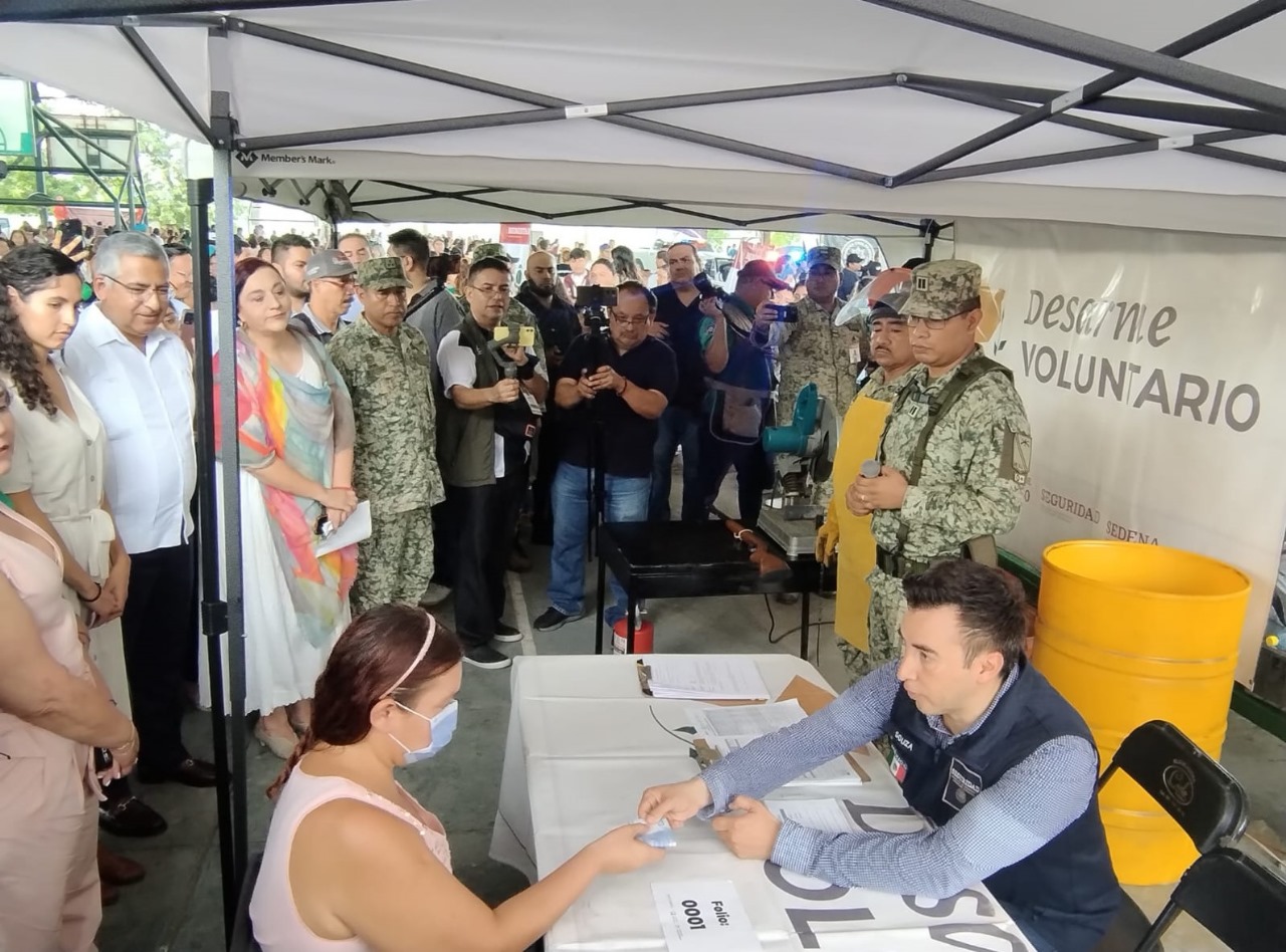 Inician Ferias de Paz con Desarme Voluntario en Ciudad Valles, SLP