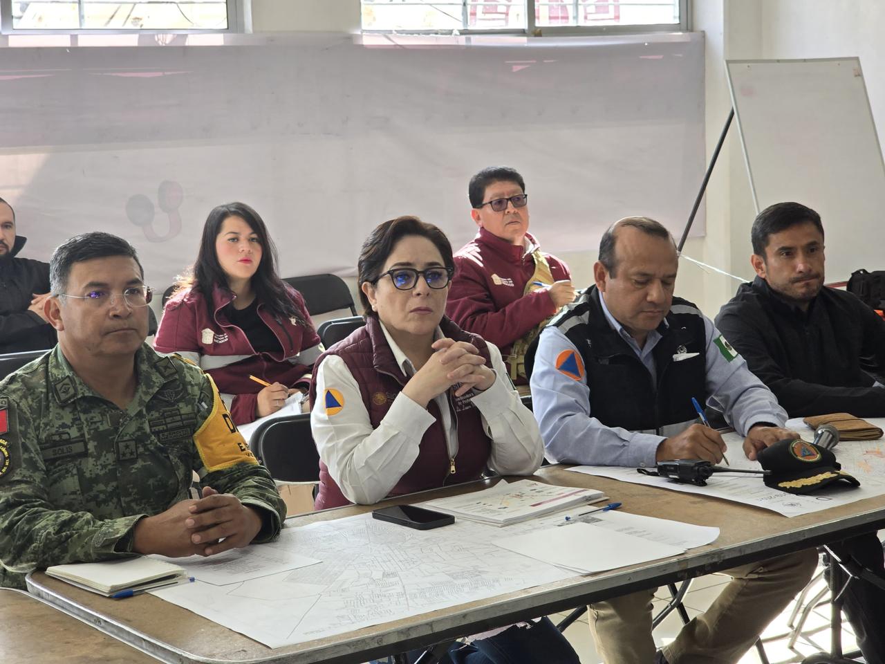 Autoridades reportan acciones en Chalco ante la emergencia por inundación