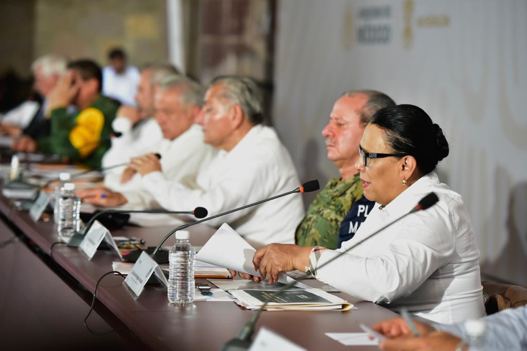 Presentan acciones para la construcción de la paz en Aguililla